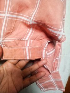 PINK BALLOON SLEEVES CROP TOP WITH BELT