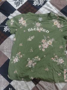 Floral Blessed Graphic Tee