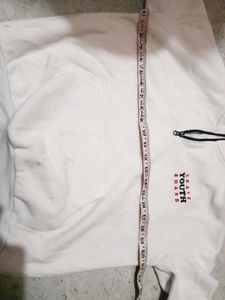 White Pullover Sweatshirt