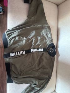Olive Green Overshirt Jacket