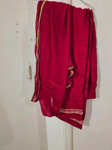 Beautiful Red Naira Cut Suit Set