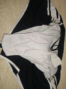 Black &amp; White Shorts