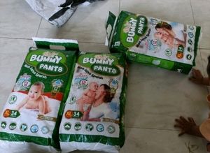 Bummy Pants Daiper Xl Size Combo Pack Of 3 (102pc)