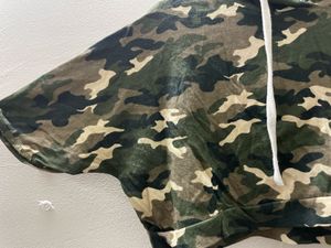 Camouflage Print Hoodie