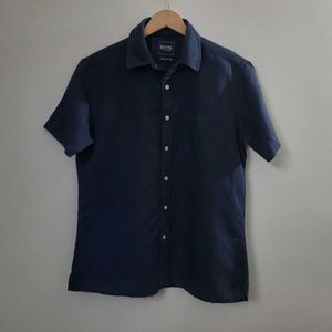 Bare Denim Navy Blue  Shirt