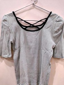 White Korean Top
