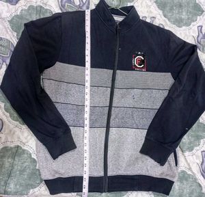 Black And Grey Zipper