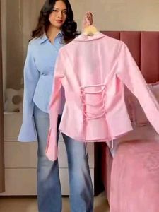 Pink Button-Down Shirt
