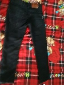 New Black Denim Jeans Pant