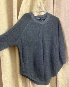 Stylish Gray Long Sleeve Top