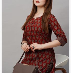 Women L Size Kurta With Pants