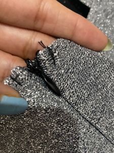 Fish Cut Long Gown Backless ( Silver )