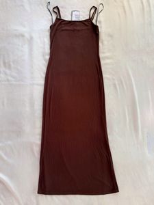 H&amp;M Ribbed Long Maxi Dress NEW/Size-M