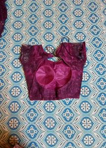 Purple Embroidered Lehenga Choli