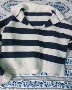 Striped Knit Sweater
