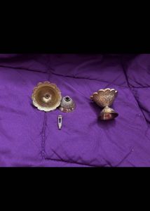 🆕 Brass Detachable Diya