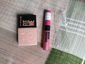 Maybelline Fit Me & Sensational Lip