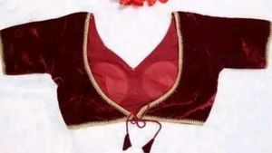 Style V Neck Blouse Backless