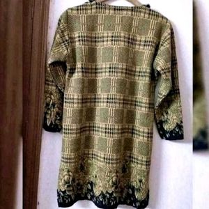 Woollen kurti style Top
