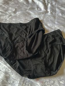 Set Of 2 Black Malaysian Panties