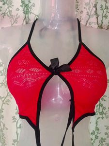 Red Lingerie with suspender