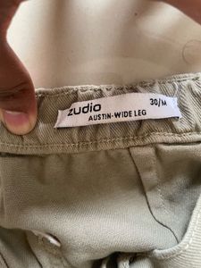 Zudio Green Baggy Pant