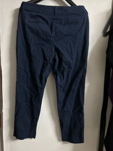 Navy Blue Casual Pants