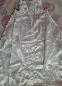 satin shirt