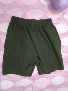 Olive Green Shorts