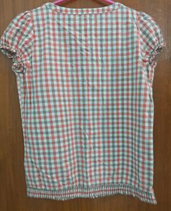 Woodland Checkered Top