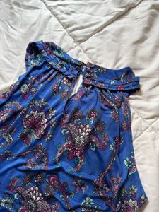 Y2K Floral Top