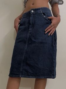 Original Vintage Denim Skirt