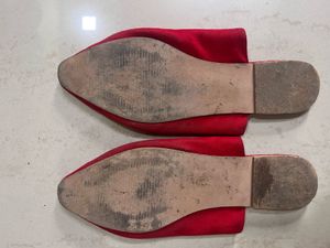 Mast And Harbour Red Mule Flats