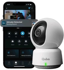 Qubo Smart 360° 3MP [2K] Wi-Fi Camera @ 1299/-