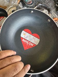 Nirlon Small Kadhai Unused Fresh Stock