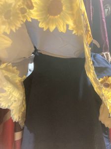 Sunflower Print Dress