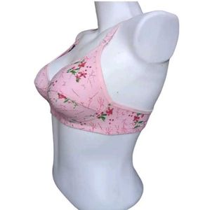 Floral Print Bra