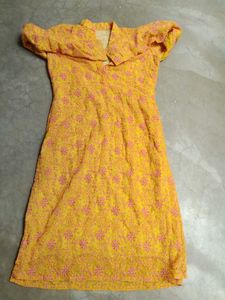 Yellow Kurta