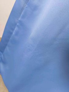 Powder Blue Satin Gown