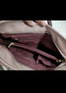 Caprese Pink Quilted Shoulder Bag