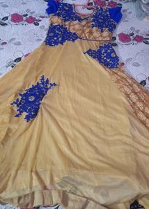 Frock With  Coridar Silver
