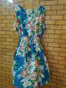 Pretty One Piece Dress In Imported Fabric