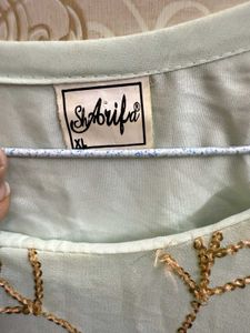 Floral Embroidered Kaftan Kurta