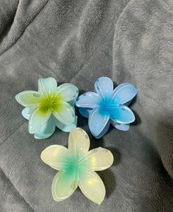 Floral Hair Claw Clip(SET OF 3)