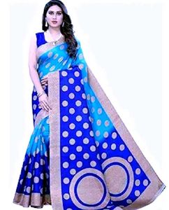 Soft ART Silk Saree Combo With Blouse Material