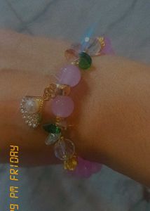 Handmade Crystal Bracelet!! 💗🌸💞