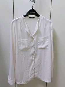 White Shein top