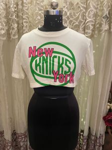 New Knicks Cropped Tee