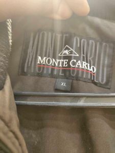 Men monte karlo jacket with fur inside. very warm