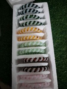 New Trendy Glass Bangles
